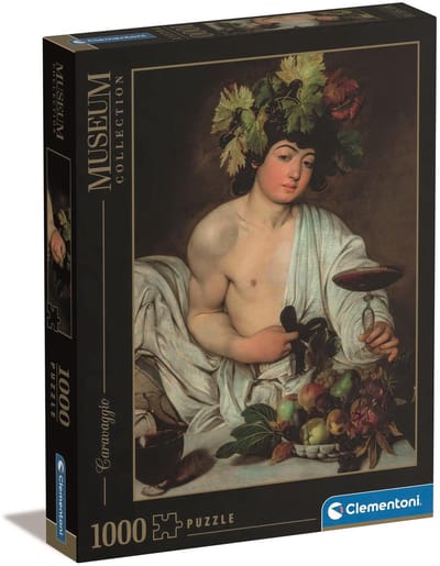 Clementoni - Puzzel - 1000 Stukjes - Caravaggio Bacchus - Puzzel Voor Volwassenen