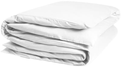 Yumeko dekbedovertrek katoensatijn wit 240x220 (zonder slopen) - Bio, eco & fairtrade