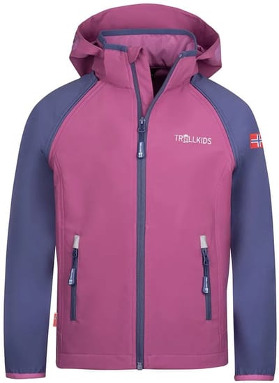 Trollkids Rondane Zip Off Xt Jas Roze 110 cm Kinderen