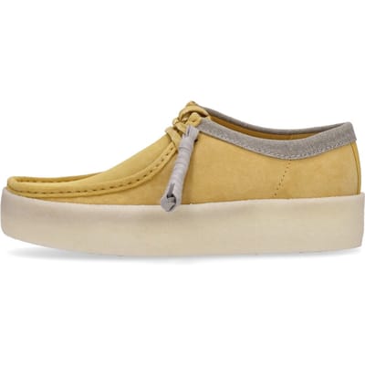 Wallabee Cup lifestyle-schoen voor heren Amber Gold