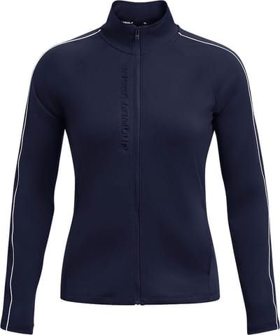 UA Storm Midlayer FZ-Midnight Navy / White / White