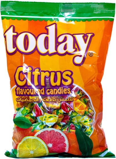 Today Snoep Citrus  2 x 350 Gram Zak
