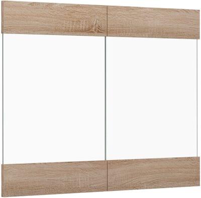 Vicco R-Line Keukenfront – 79.2 x 59 cm meubelfront voor de glazen hangkast Sonoma