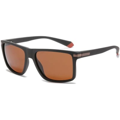 Buiten Sport Vierkant Myopie Lens Op Sterkte Zonnebril Heren Rijden Anti-Reflectie Myopen Bril 0 -0.5 -0.75 Tot -6.0 0