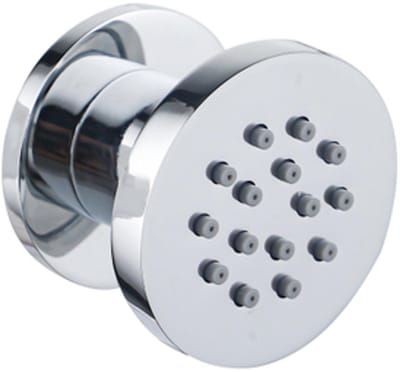 FugaFlow Eccelente Acces zijdouche - 5cm - rond - chroom