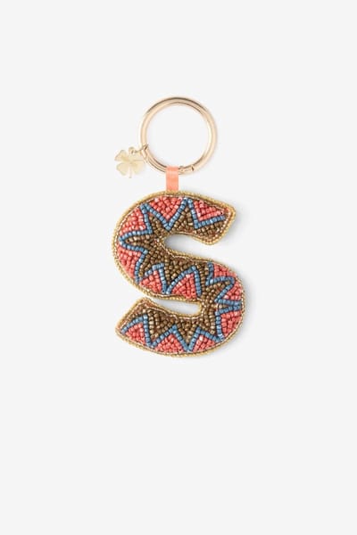 Sissy-Boy - Lichtrode bag charm letter S