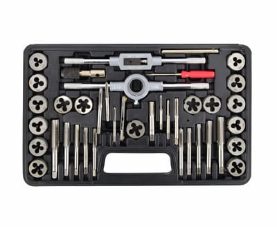 Awtools AW20415 - Tap- en Snijset - 40-delig - Metalen Draadsnijgereedschap