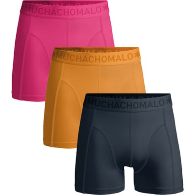 Muchachomalo Boxershort Heren – 3 Pack – 95% Katoen – Heren Ondergoed – Kleding – Stevig Ondergoed – Onderbroeken Heren