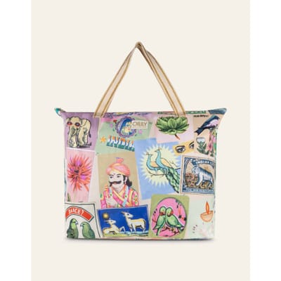 Oilily Sabina Shopper XXL- maatOne size Almond Oil