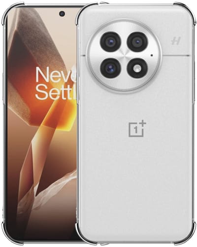 Geschikt voor OnePlus 13 Telefoonhoesje Transparant met Stootrand - Clear Case Shockproof TPU Siliconen Back Cover Case Doorzichtig - Smartphonica geschikt voor OnePlus 13