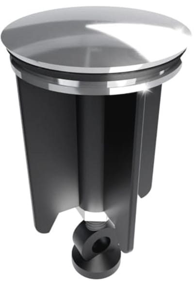 Universele Metalen Stop voor Gootsteen (40mm, Chroom) - Afvoerstoppers voor Badkamer en Keuken