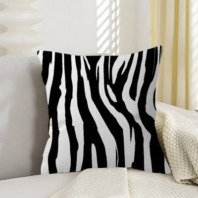 Gedrukte Zebra Kunst Kussenhoes Bank Kussenhoes Huis Kamer Decoratie Kinder Cadeau 35x35cm