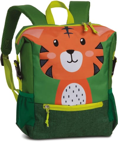 Fabrizio Rugzak, Tijger - 32 x 23/36 x 10 cm - GO GREEN