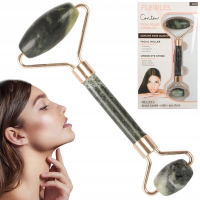 Gua Sha Jade Schraper – Massagehulpmiddel – Gezichtsmassage – Massage – Ontspanning - Green - Groen - Eco - 100% Jade