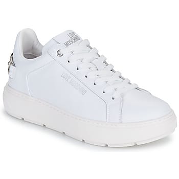 Moschino Bold Love Calfskin Sneakers White Size: 36 | Sneakers Outlet | Dames | Wit
