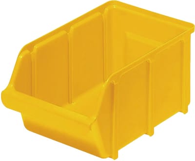 Raaco DIY voorraadbak E4, geel, E4