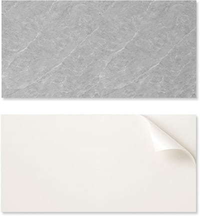 Decoratief zelfklevend vinyl wandpaneel 100x50 cm met natuursteenstructuur