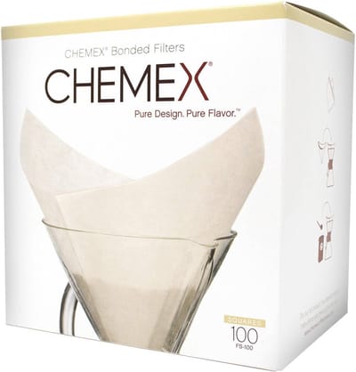 Chemex Chemex Filters Voorgevouwen S100 Vierkan