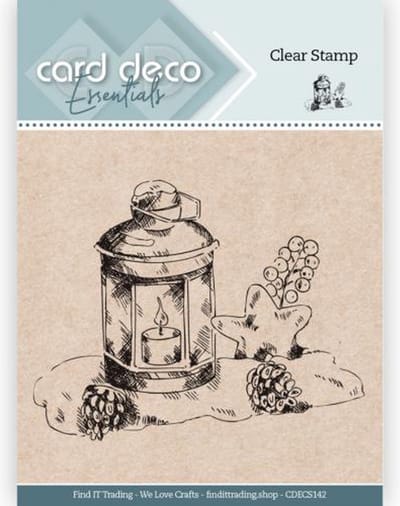 Card Deco Essentials - Clear Stamp - Lantern