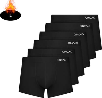 Nivard Onderbroeken Heren - Boxershort - Ondergoed - Boxer - Underwear - Mannen - 6 Pack - Zwart - L