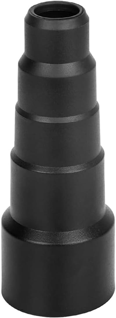 Stofzuiger Slang Adapter - Universele Connector - Stof Afzuigen - 5-Laags Ontwerp - 5.24 Inch Buitendiameter - Zwart
