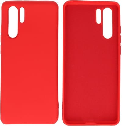 Bestcases Fashion Telefoonhoesje Backcover Huawei P30 Pro - Rood