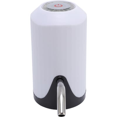 Waterflespomp Draagbare Elektrische Drinkwaterkruikpomp Dispenser voor Thuis Kantoor white