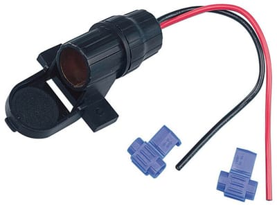 Opbouw contact doos 12/ 24 Volt