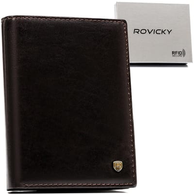 Rovicky N575-RVT - Leren Herenportemonnee - RFID Bescherming