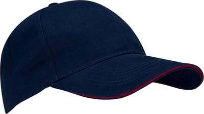 New Port Baseballcap Senior - Sandwich - Marine/Bordeaux