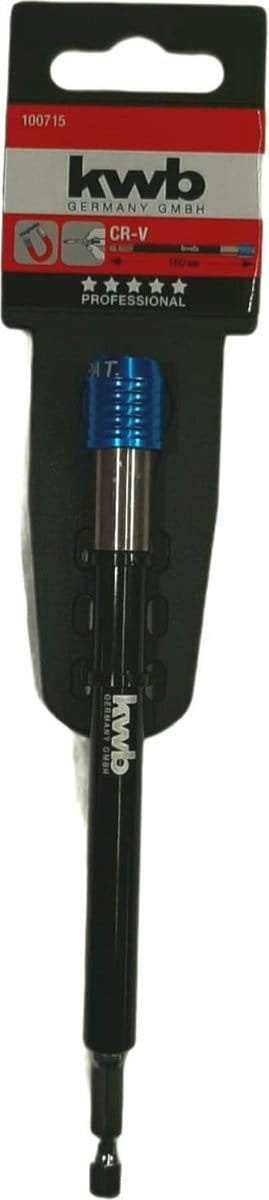 KWB - Bithouder Quick-Lock met snelwissel magneet - 150mm