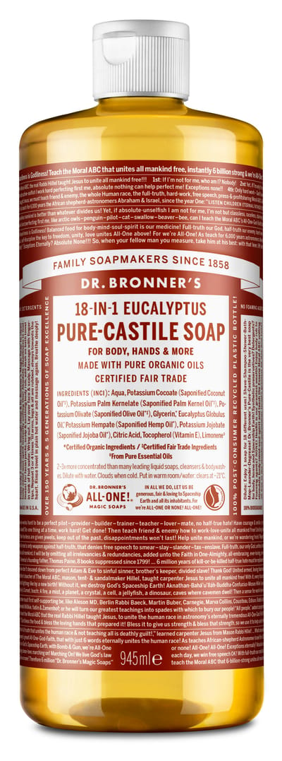 Dr. Bronner’s Dr. Bronner&rsquo;s Magic Soap Eucalyptus 945 ml