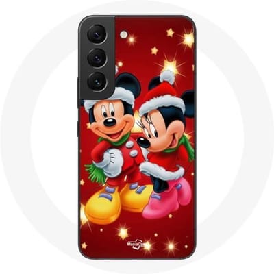 Coque - Maniacase - Samsung Galaxy S21 FE - Mickey Mouse - Souple - Protection et décoration noir