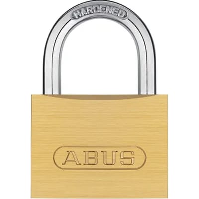 ABUS Hangslot 60 mm - Massief Messing - Gehard Stalen Beugel - Inclusief 2 Sleutels - Voor Binnen en Buiten