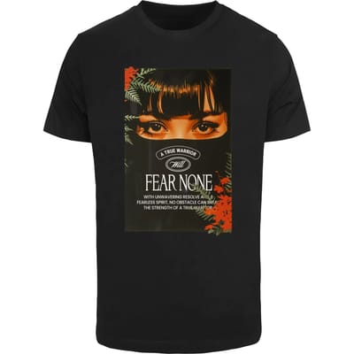 Mister Tee - Fear None Heren Tshirt - XS - Zwart