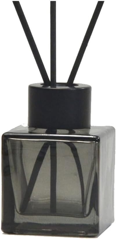 MTTproducts- Diffuser Glazen Fles 50ml - Lege Diffusor Potten - Aromatherapie Container - DIY Vervangset - 2 Stuks - Stevig en Herbruikbaar - Aromatherapiefles
