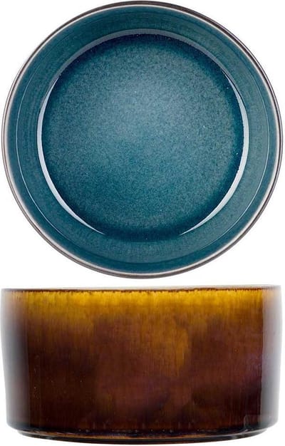 Cosy&Trendy Quintana Blue kom - Ø 14 cm - Set-4