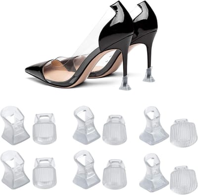 Hielbeschermers voor Stiletto Schoenen, Bescherming voor Hakken, Comfortabele en Duurzame Schoenaccessoires