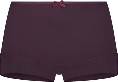 RJ Pure Color Dames Short Aubergine S