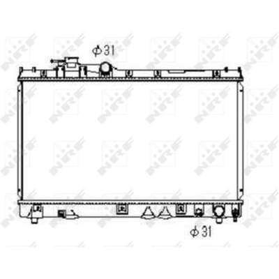 Radiator, motorkoeling NRF 53352