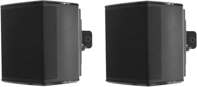 Wandmontagebeugels voor Draadloze Surround Speakers - Set van 2 - Geschikt voor Virtually Invisible 300 - Zwart - Ideaal voor Thuisbioscoop en Geluidssystemen