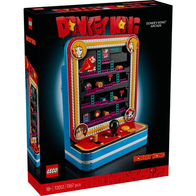 LEGO Donkey Kong-Arcadekast Bouwpakket voor Volwassenen en Woondecoratie 72051
