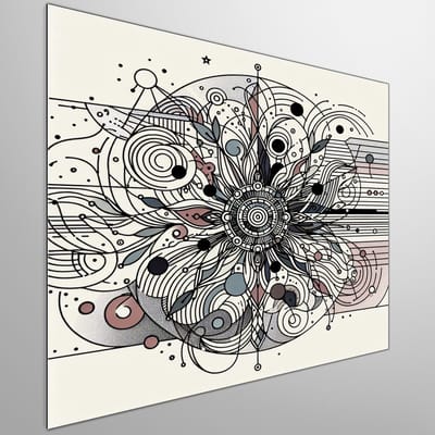 Kunstprint | Wanddecoratie | Dibond | 60 × 60 cm