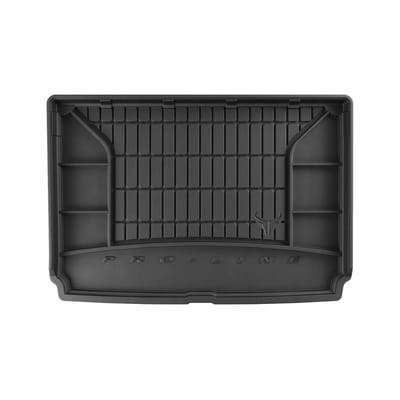 FROGUM Proline – Automatten Set + Kofferbakmat – Perfecte Pasvorm – Geurloos TPE – MERCEDES A-Klasse W169 Hatchback 2004-2012 (5-deurs, bovenste kofferbakvloer met reservewiel)