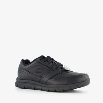 Skechers NAMPA- WYOLA Dames Veterschoenen - Zwart