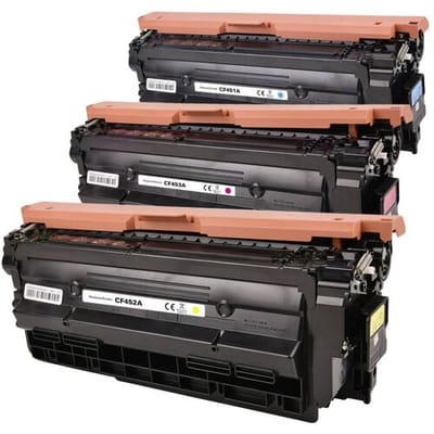 Renkforce Toner vervangt HP 201X, CF253XM Compatibel Combipack Cyaan, Magenta, Geel 2300 bladzijden RF-Toner-HP201XDCMY RF-6922872