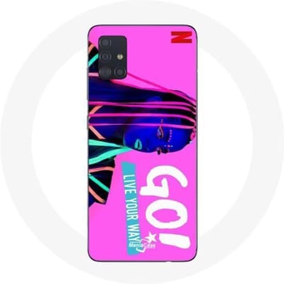 Samsung Galaxy A51 hoesje Achtervolg je dromen Mía Cáceres Go! Leef op jouw manier