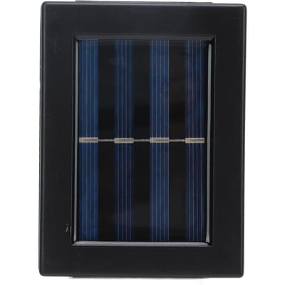 Applique Murale Solaire LED IP65 Étanche Éclairage Haut et Bas Lampe Paysagère Extérieure 1.2V 5W Lumière Blanche