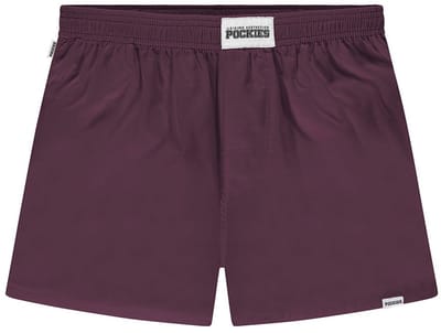 Pockies heren wijde boxershort um paars