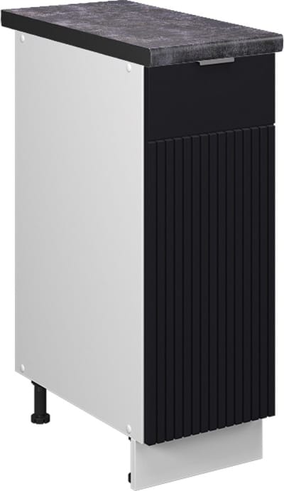 Vicco Fame-Line Apotheekkast – 30 cm, WB Antraciet Zwart gestreept
